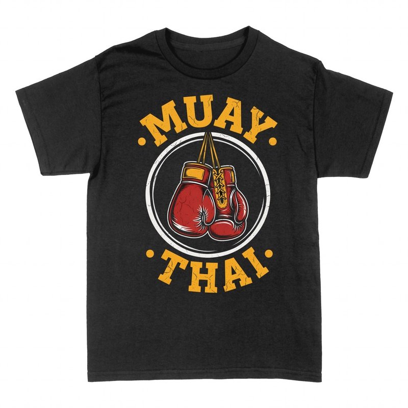 T-shirts: Muay Thai boxing gloves