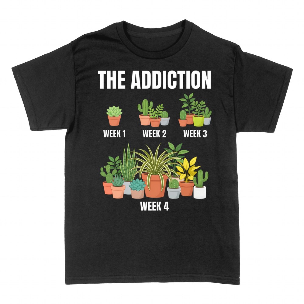 T-shirts: The Addiction plant collection