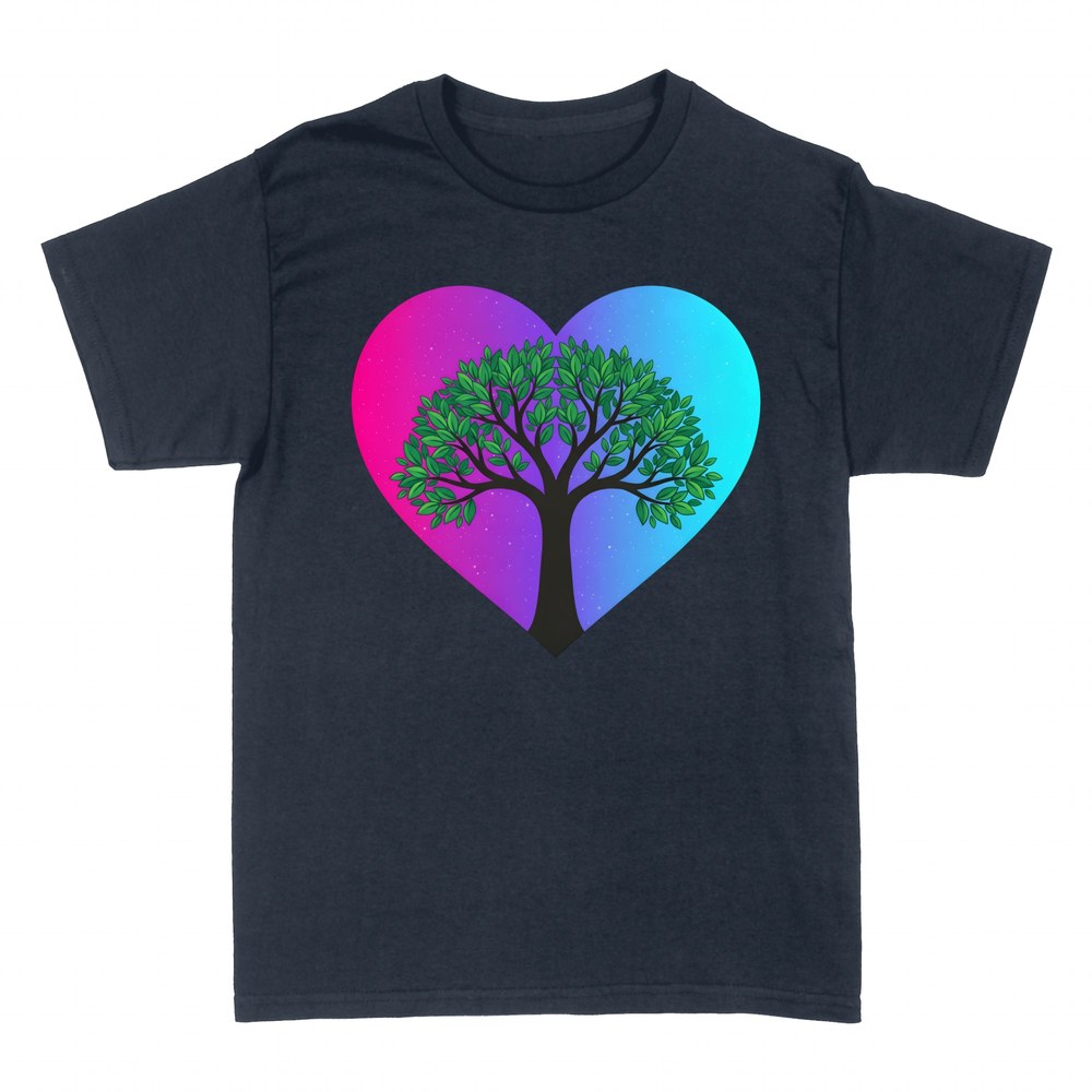 T-shirts: Tree of life inside a heart