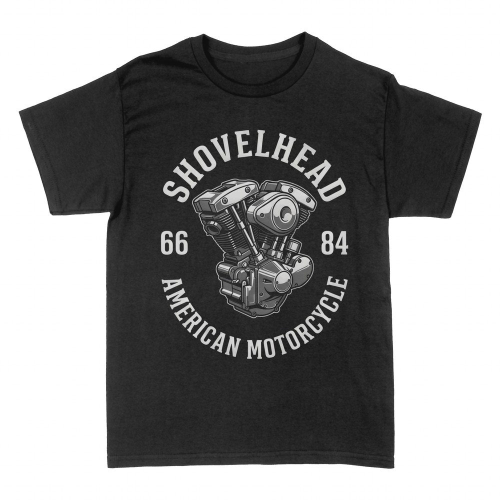 T-shirts: Shovelhead American Motorcycle V-Twin Engine
