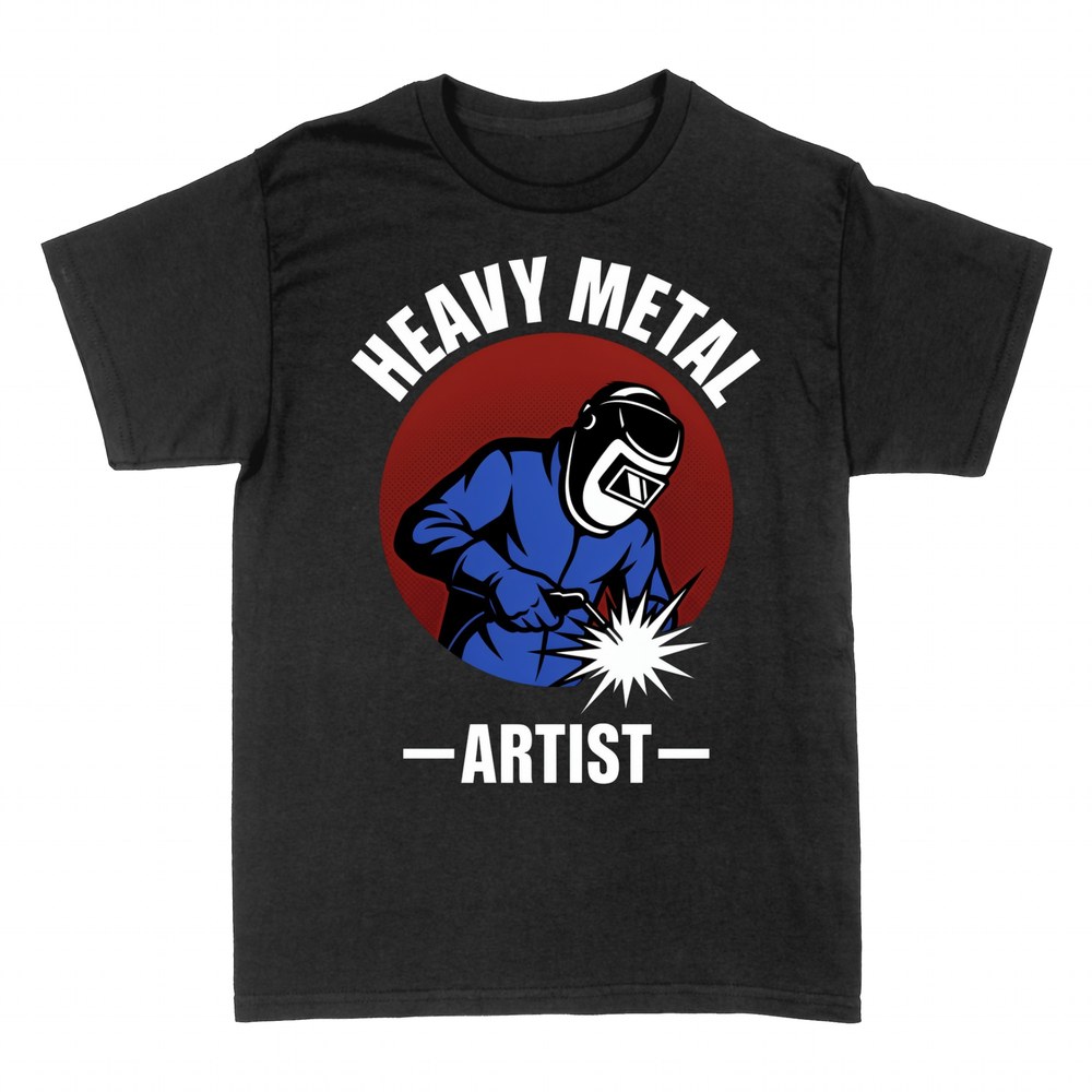T-shirts: Heavy Metal Artist Welder Pun