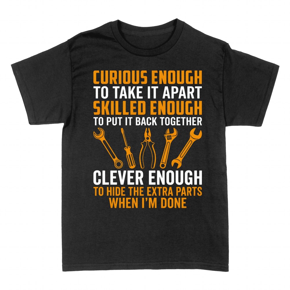 T-shirts: Clever enough to hide the extra parts
