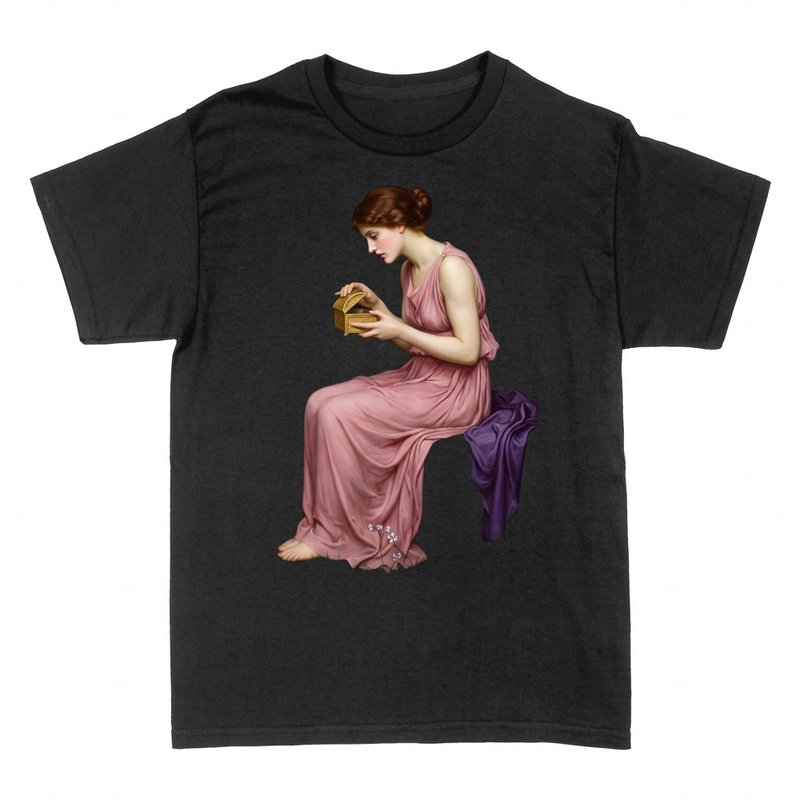 T-shirts: Pandora opening the golden box