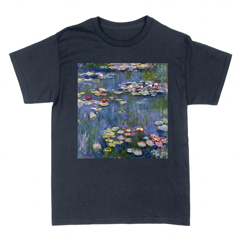 T-shirts: Monet Water Lilies pond, Impressionist