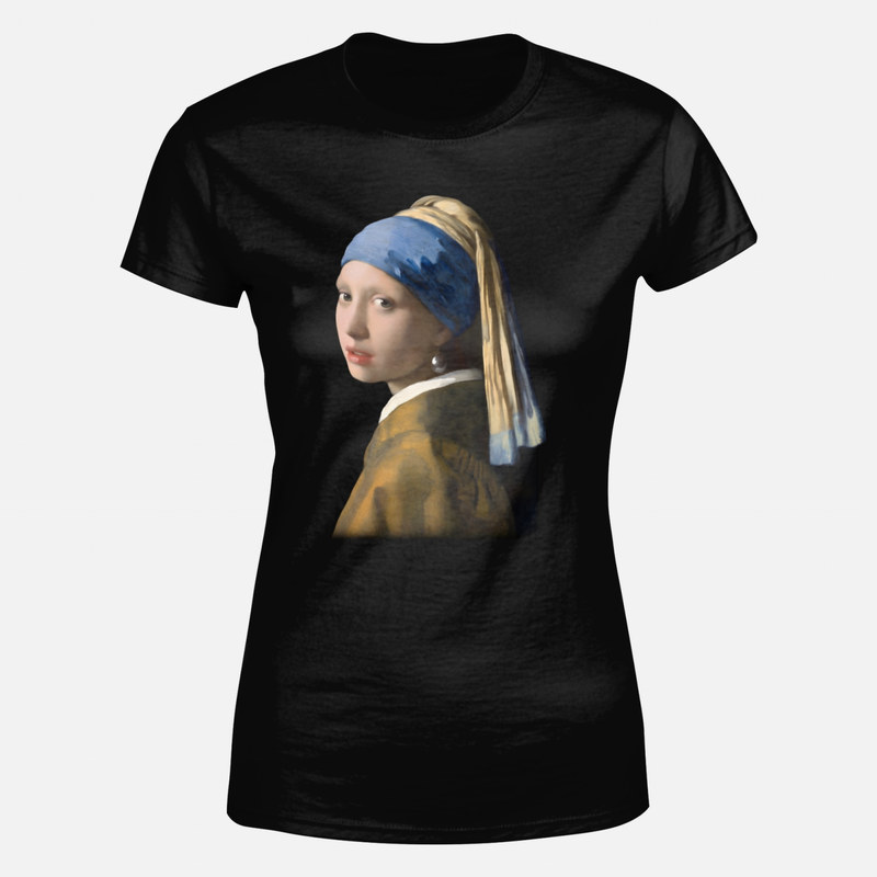 T-shirts: Vermeer Girl with a Pearl Earring