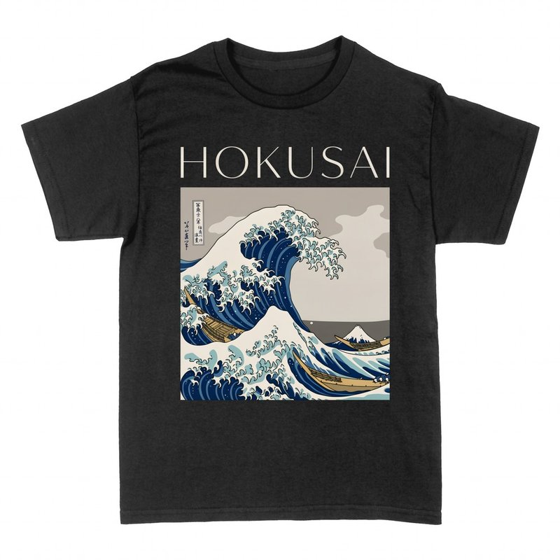 T-shirts: Hokusai The Great Wave off Kanagawa
