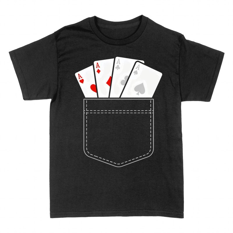 T-shirts: Four aces in your pocket