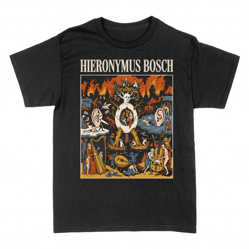 T-shirts: Bosch Garden of Earthly Delights