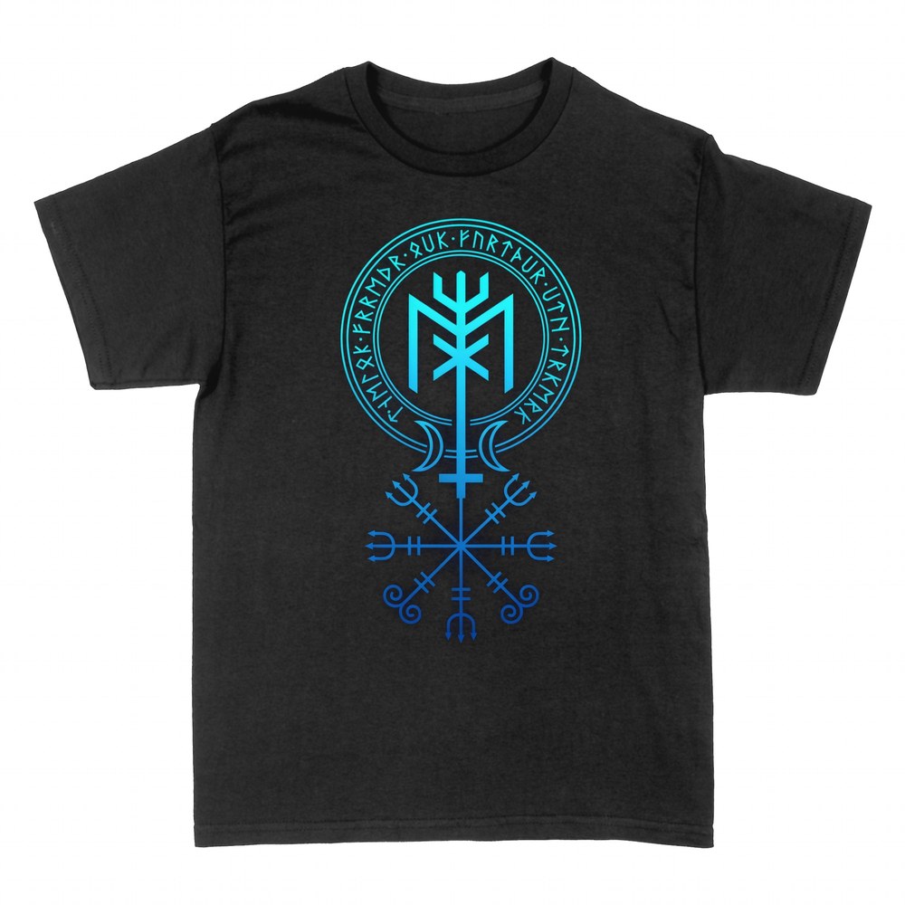 T-shirts: Viking rune talisman with bindrune