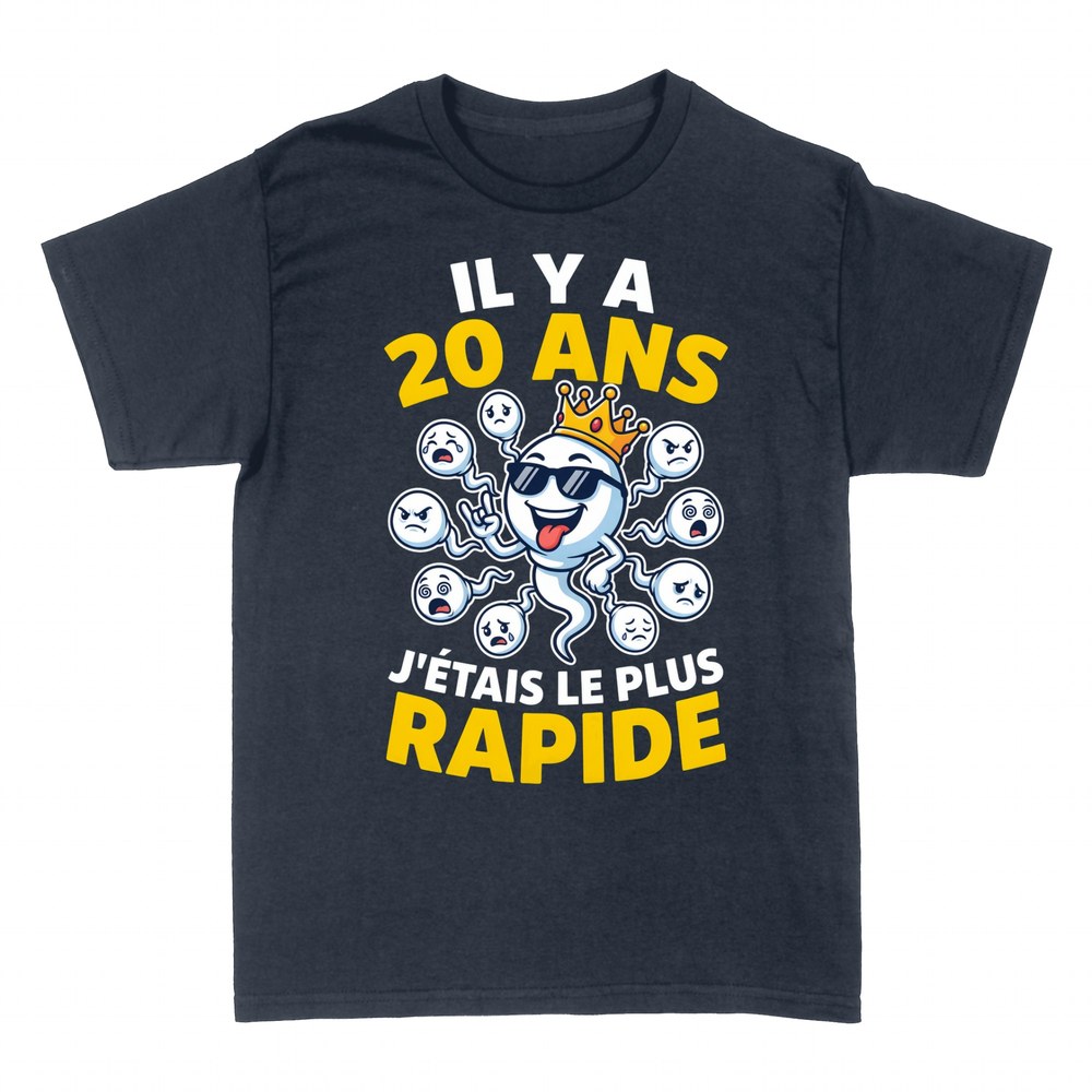 T-shirts: 20th Birthday the Fastest