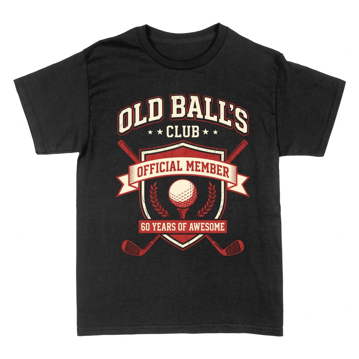 T-shirts: Old Ball's Club - 60 Years of Awesome Golf