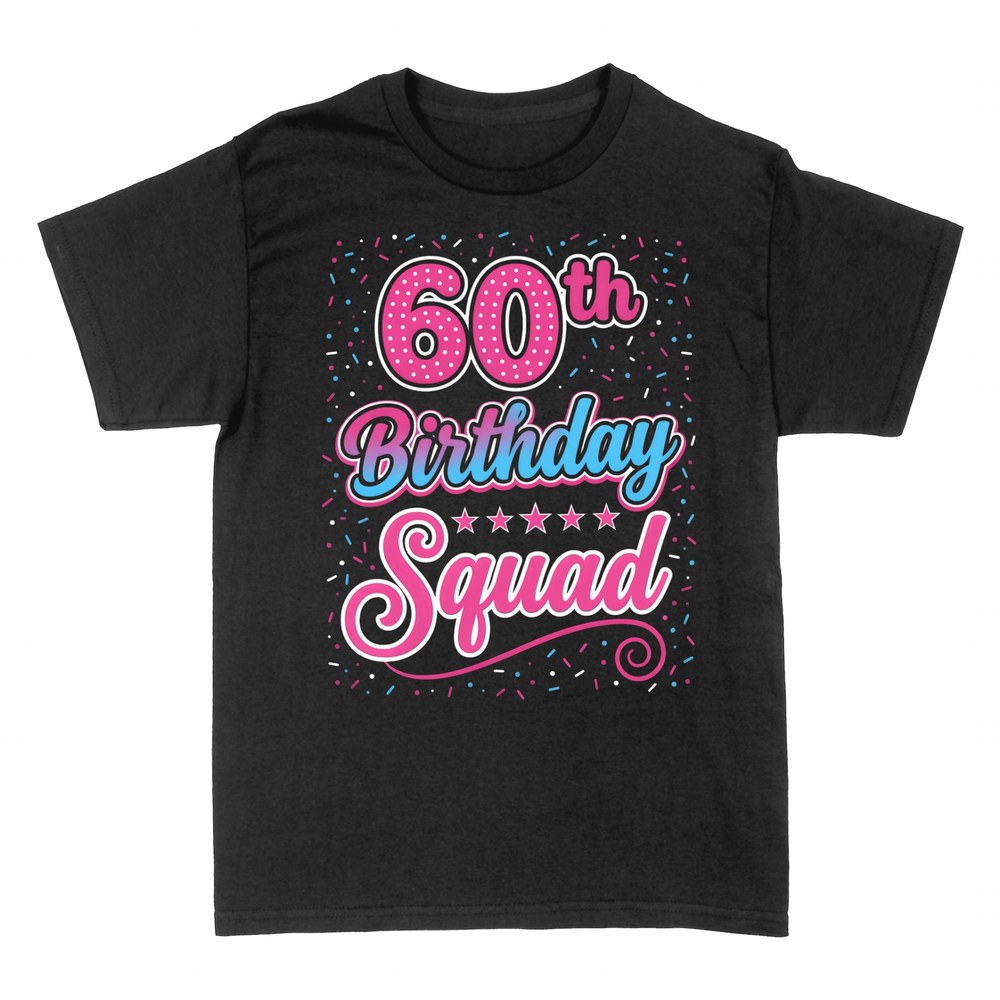 T-shirts: 60th Birthday Squad