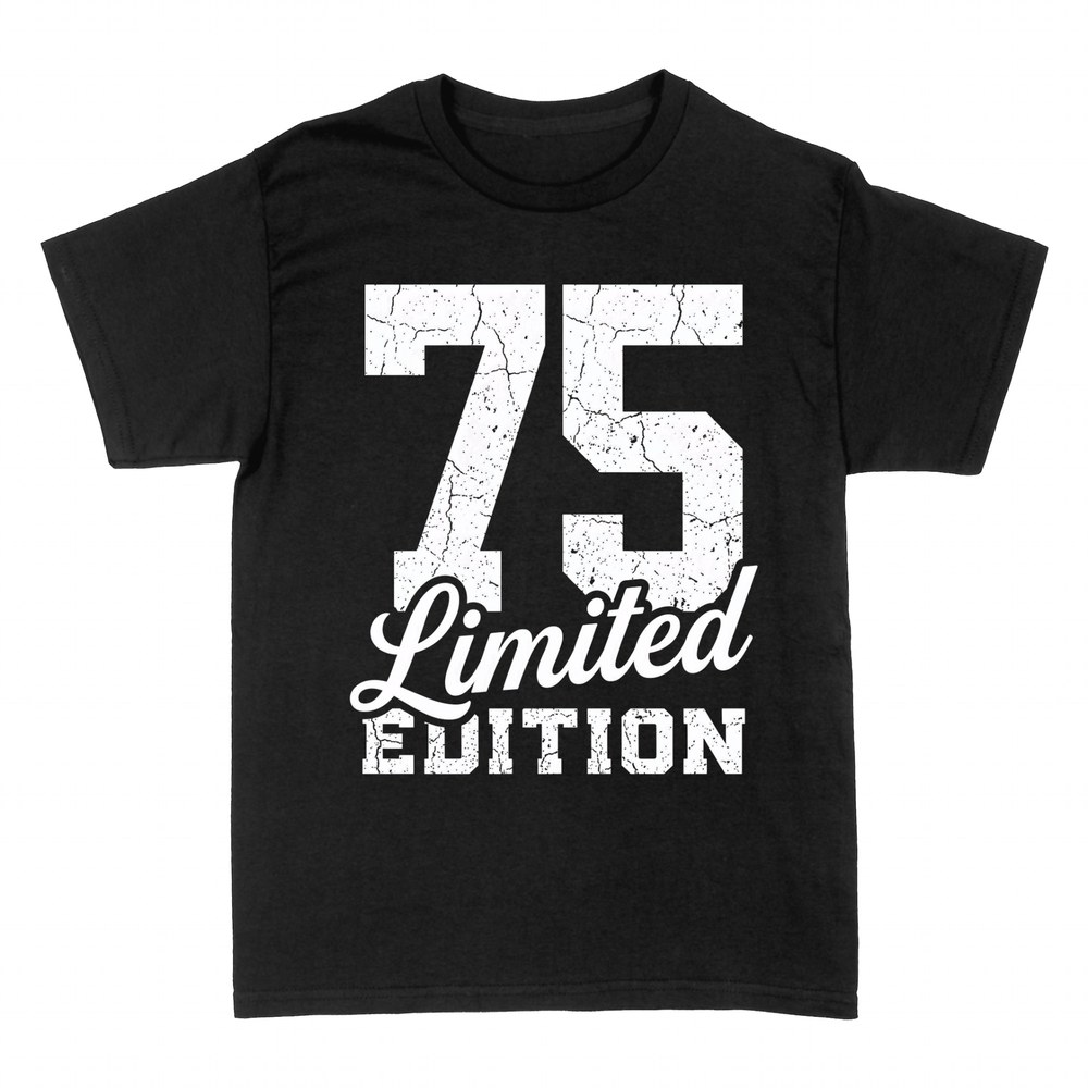 T-shirts: 75 Limited Edition varsity number