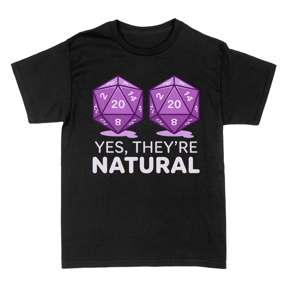 T-shirts: Natural 20s Dice Sarcasm