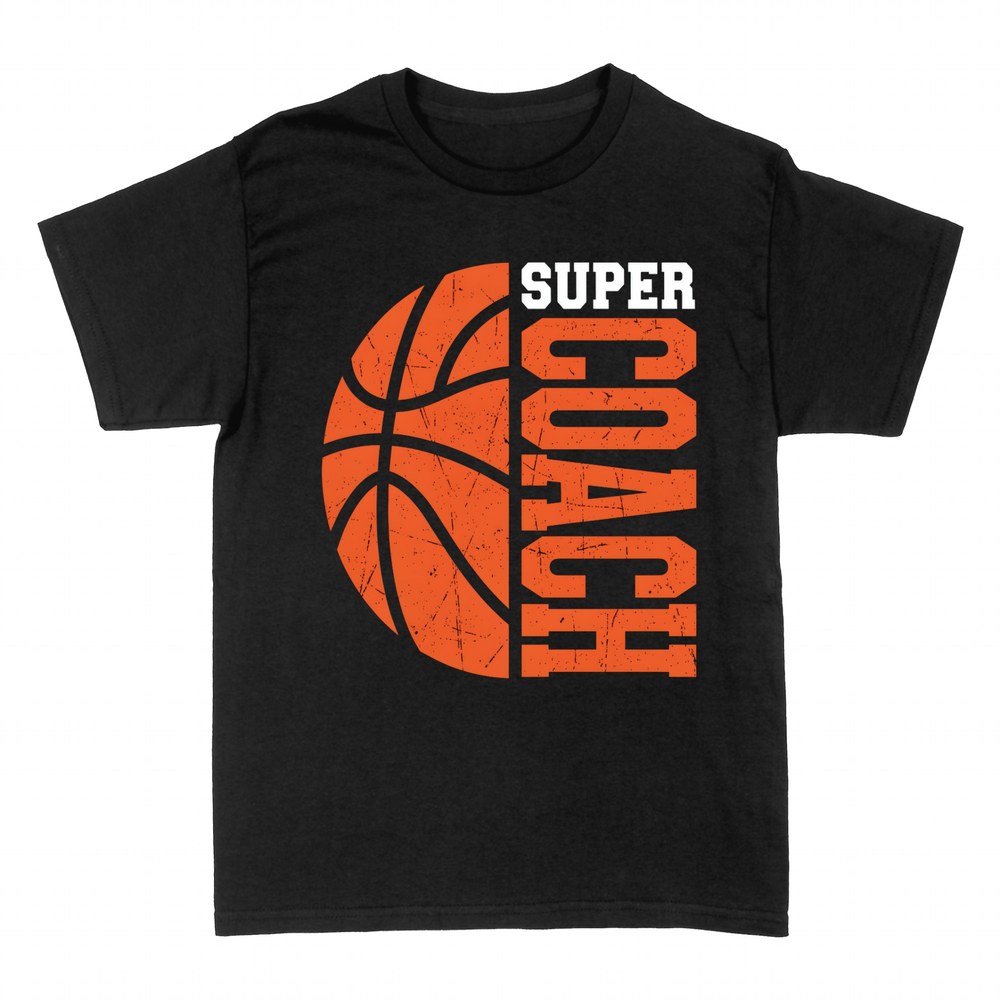 T-shirts: Super Coach Basketball