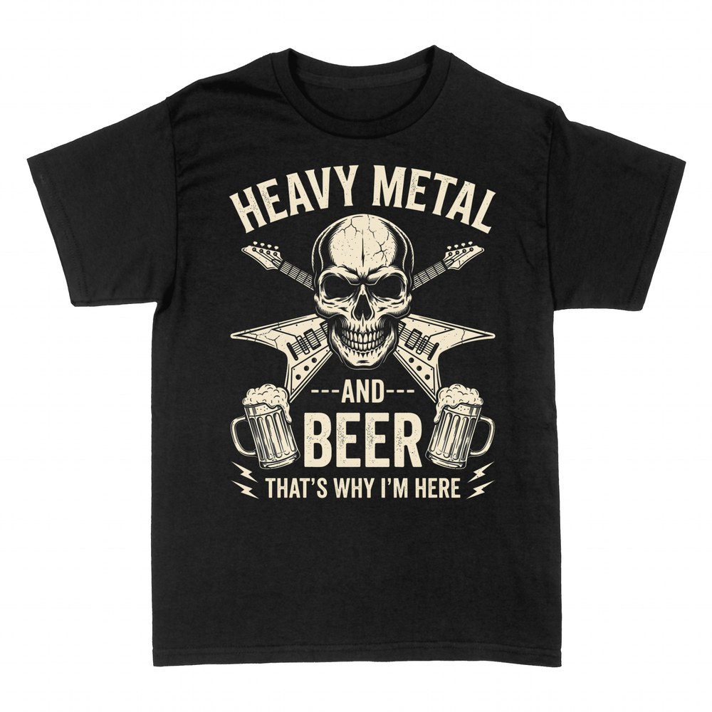 T-shirts: Heavy Metal and Beer