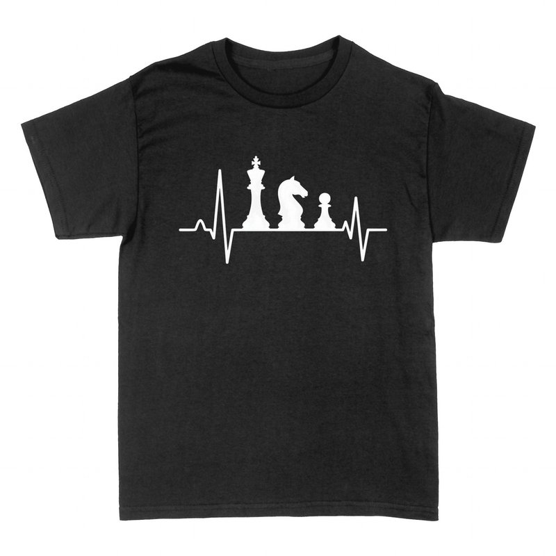 T-shirts: Chess Heartbeat King Knight Pawn
