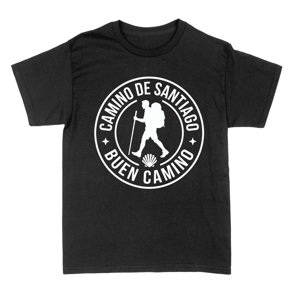 T-shirts: Buen Camino - Pilgrim Badge