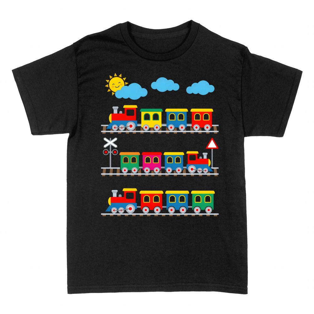 T-shirts: Colorful Toy Train Train Driver