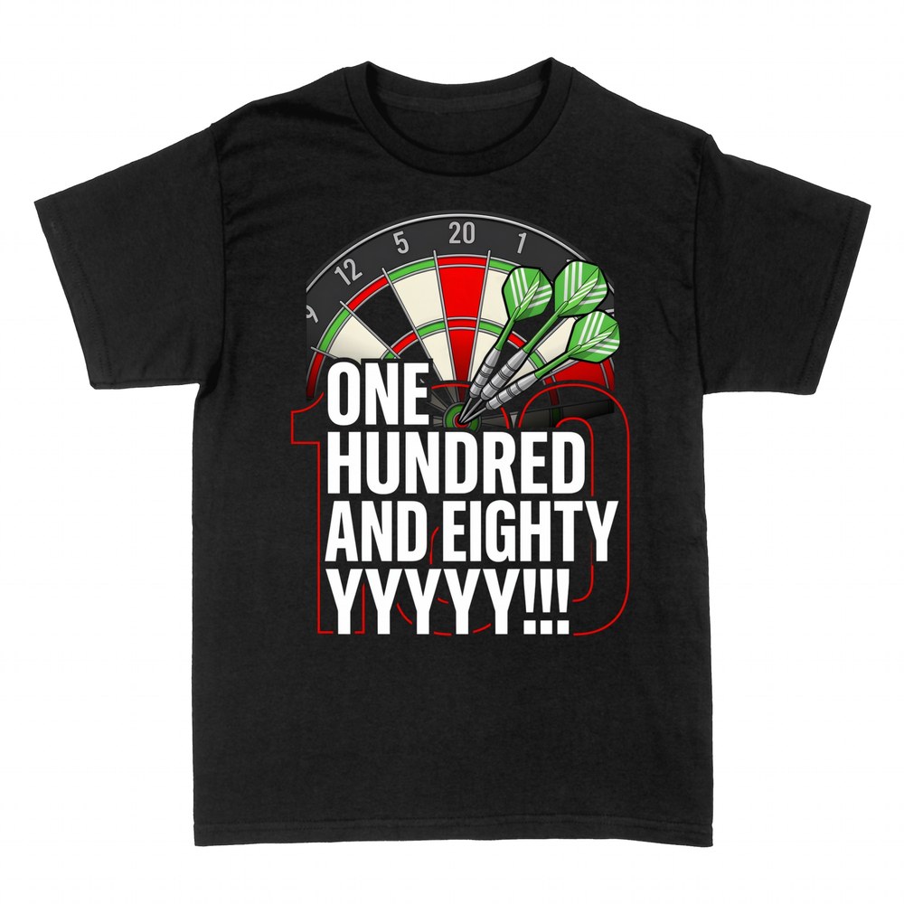 T-shirts: One Hundred And Eighty Darts 180
