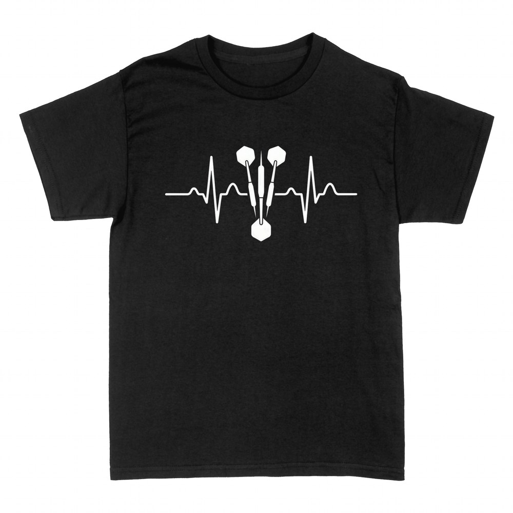 T-shirts: Darts Heartbeat EKG Pulse