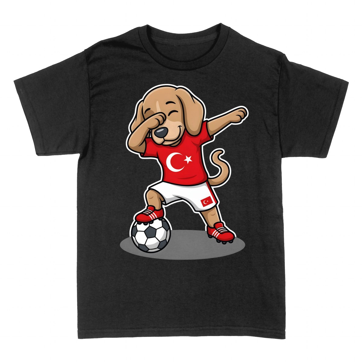 T-shirts: Turkey Football Dabbing Dog