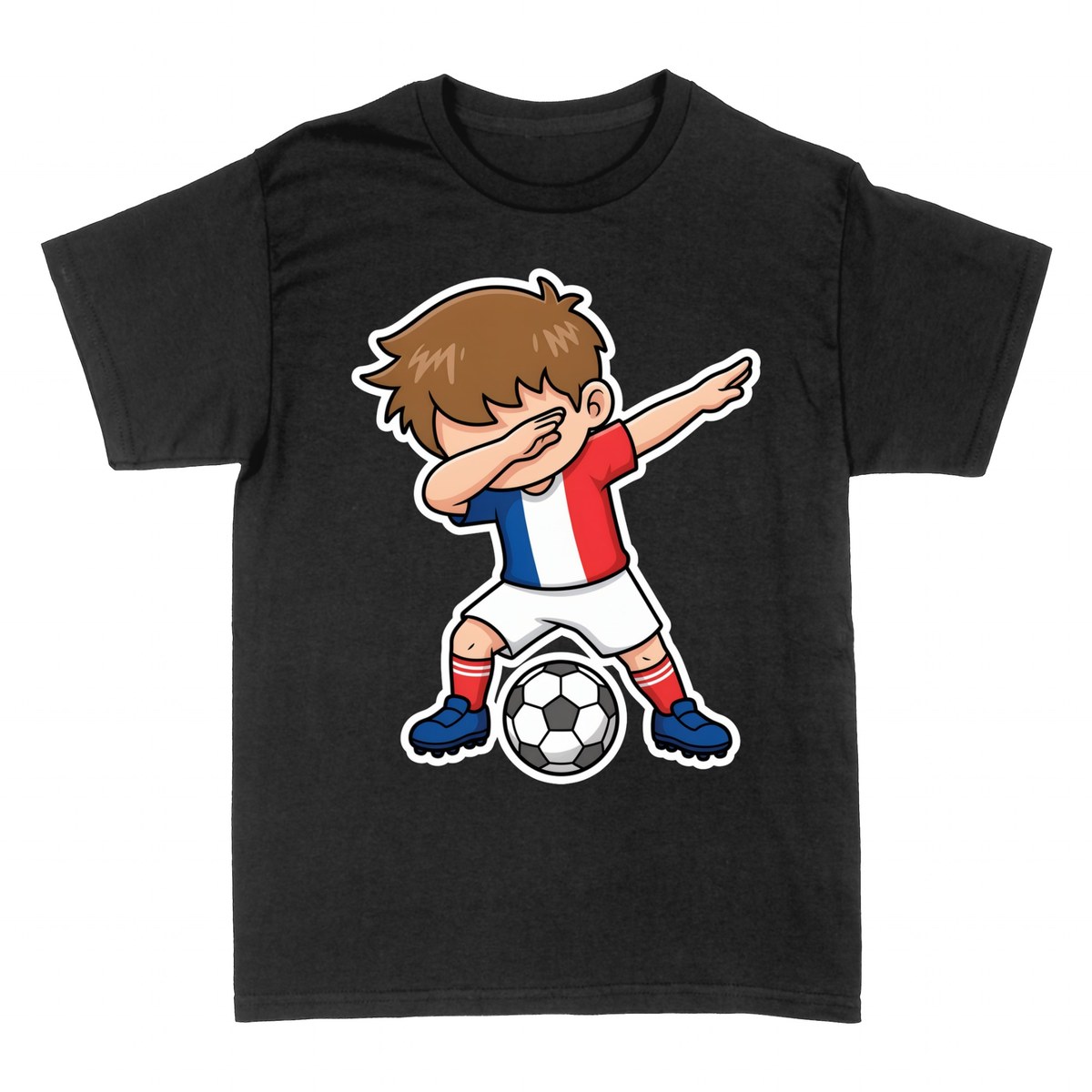 T-shirts: France Football Kid Dab Celebration
