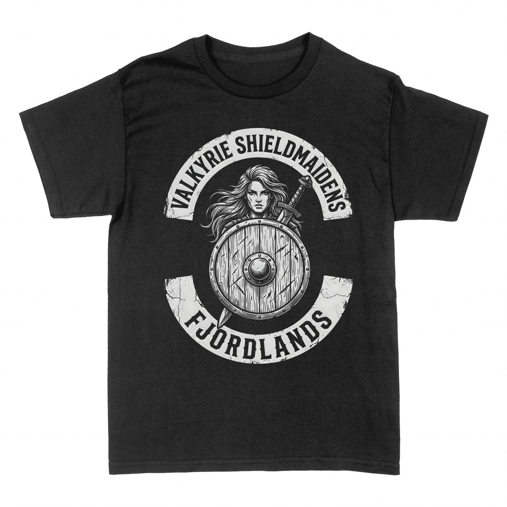 T-shirts: Valkyrie Shieldmaidens Fjordlands warrior