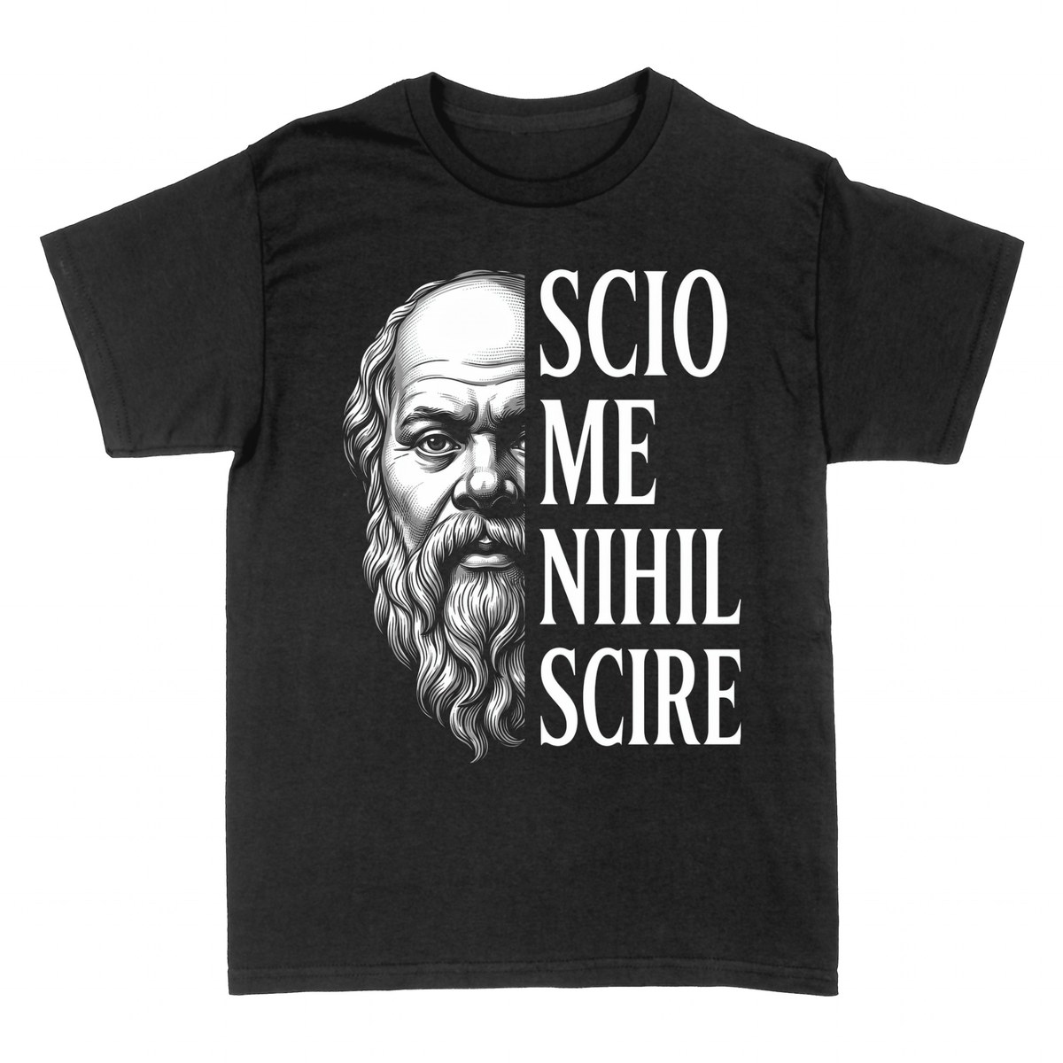 T-shirts: Scio Me Nihil Scire &mdash; Socrates
