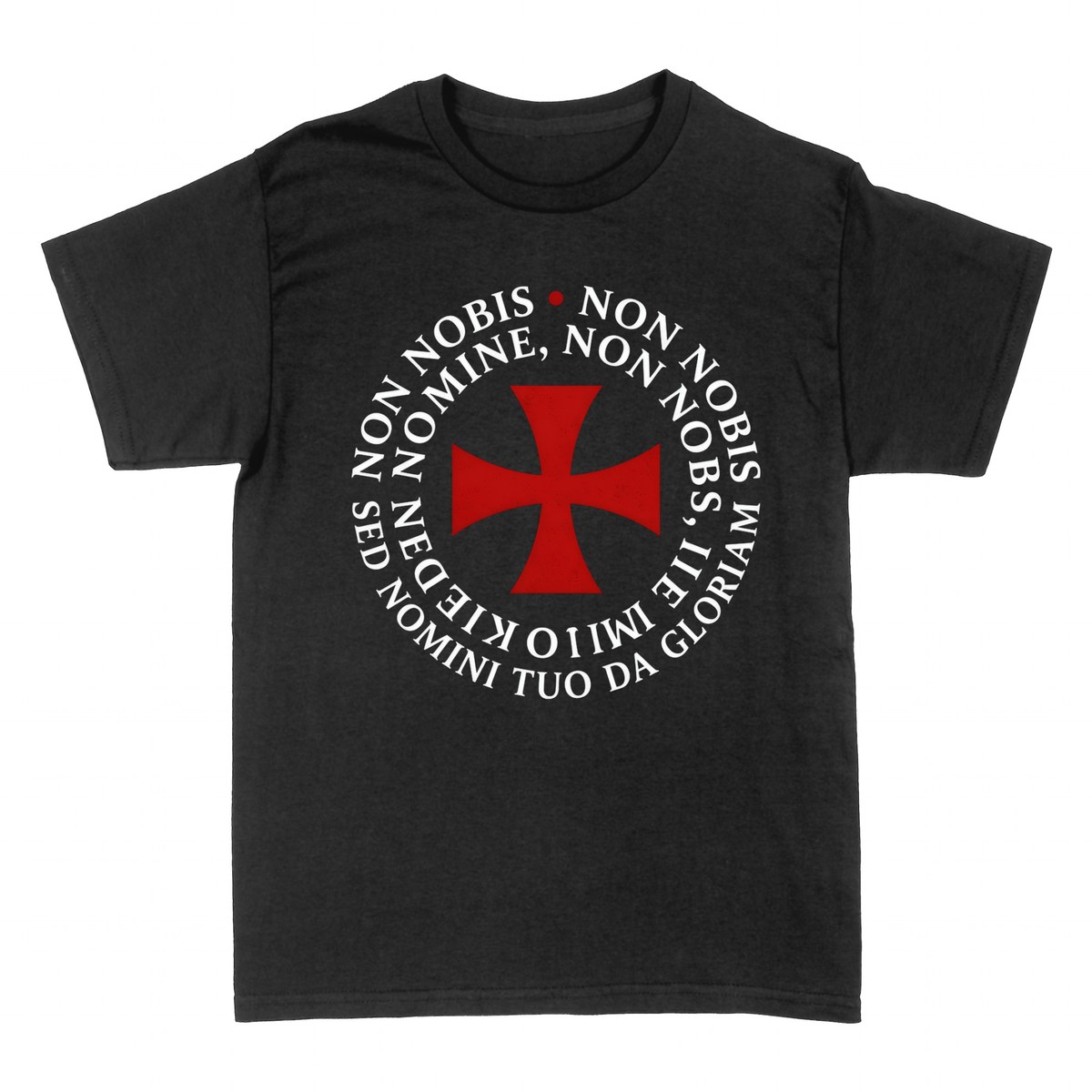 T-shirts: Templar Cross Non Nobis