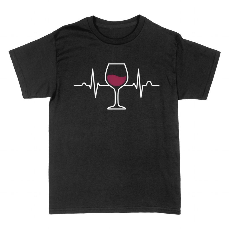 T-shirts: Wine Heartbeat