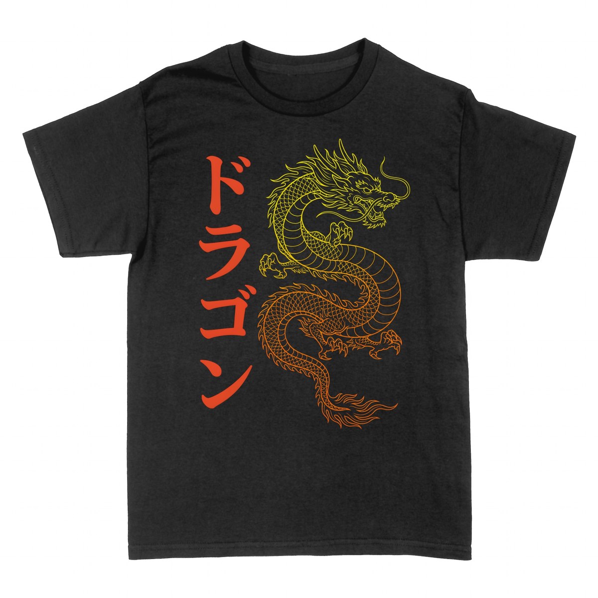 T-shirts: Oriental Dragon Kanji
