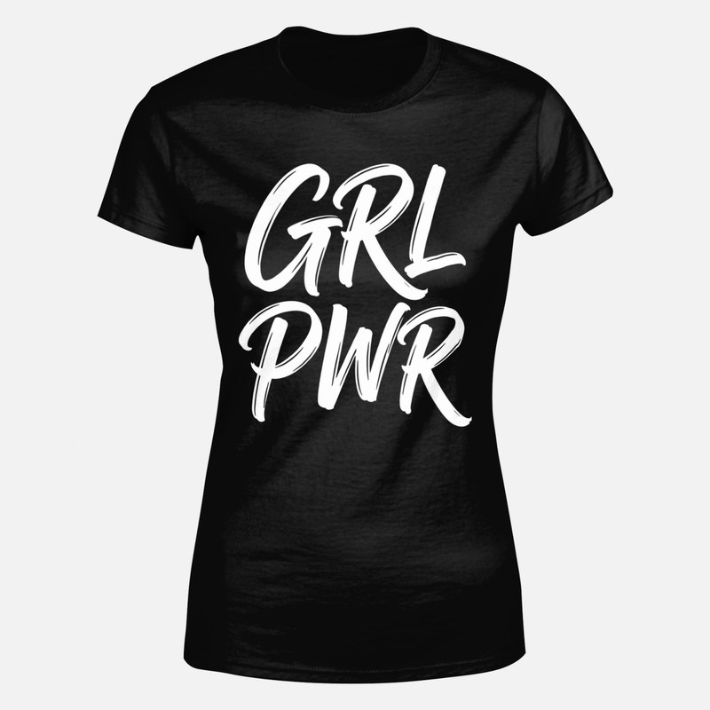 T-shirts: GRL PWR - Girl Power