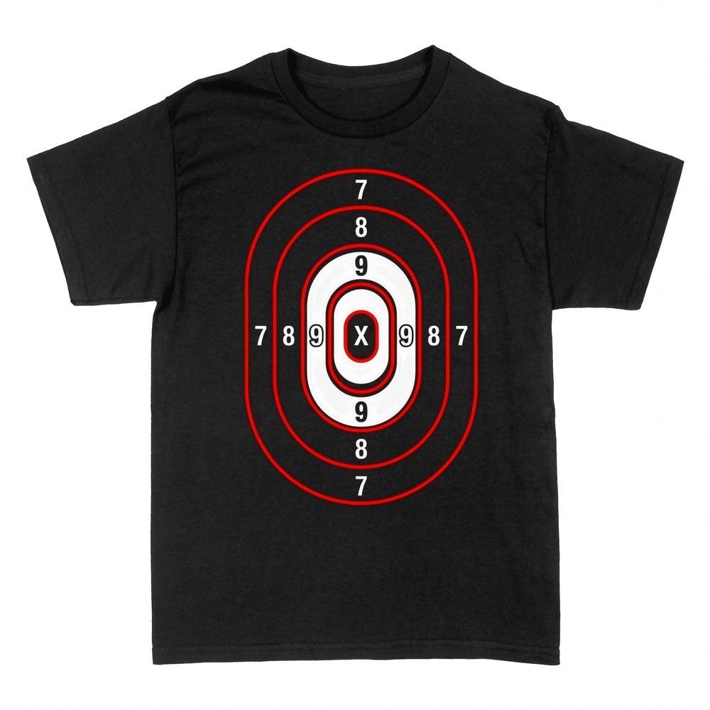 T-shirts: Darts Target with Scoring Zones