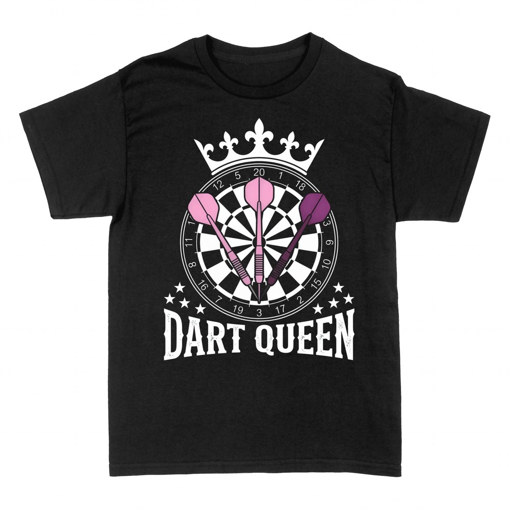 T-shirts: Dart Queen - Crown of the Oche
