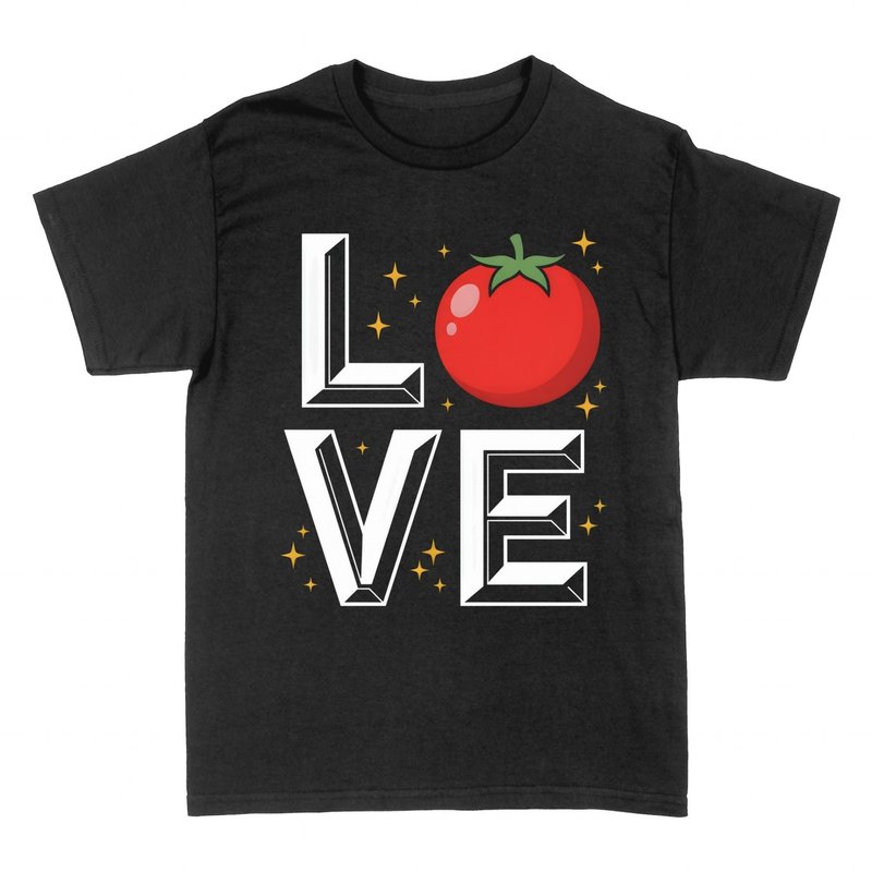 T-shirts: Love Tomato Garden