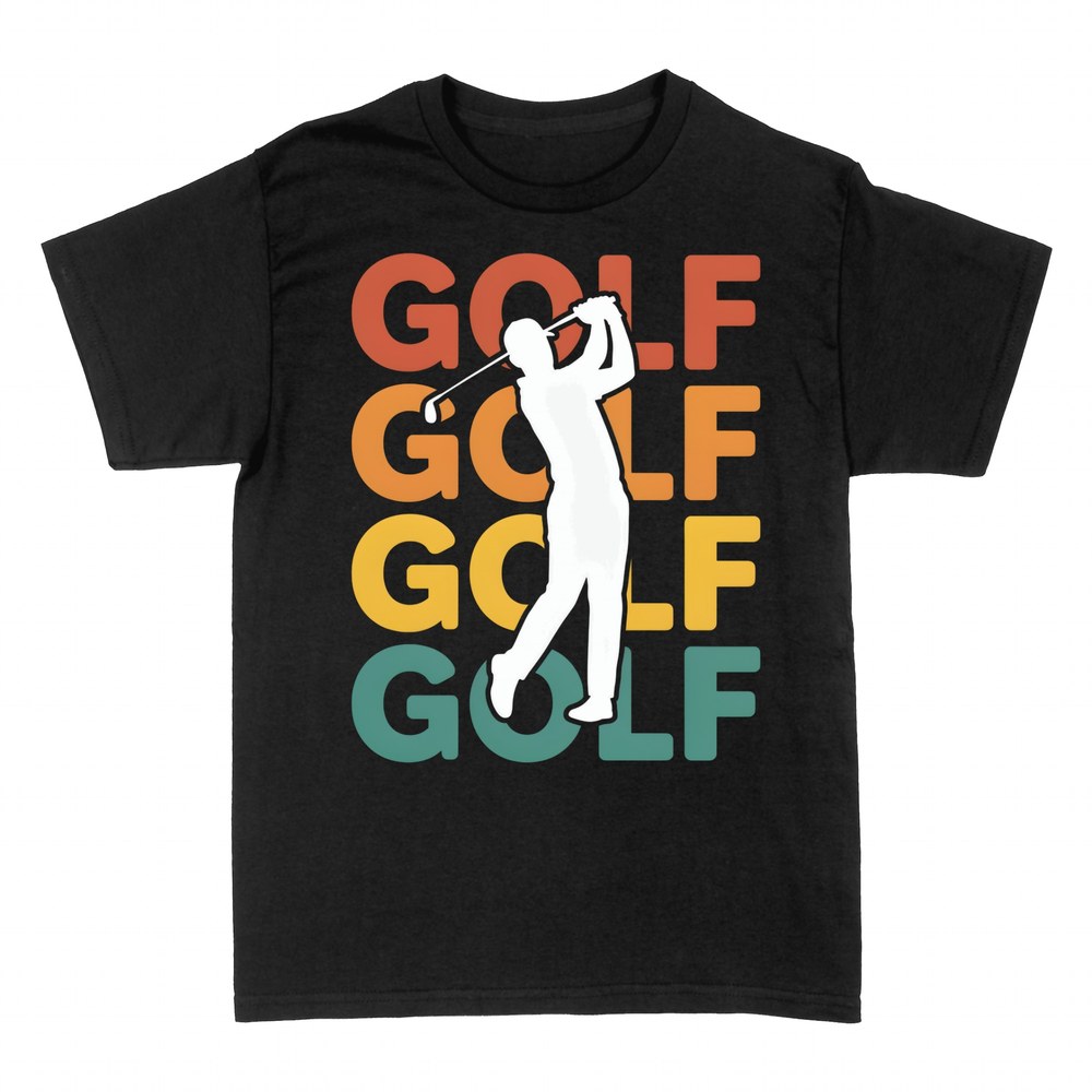 T-shirts: Retro Vintage Golf Swing