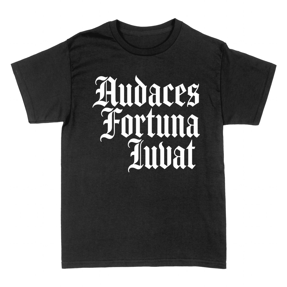 T-shirts: Audaces Fortuna Iuvat &mdash; Gothic Latin