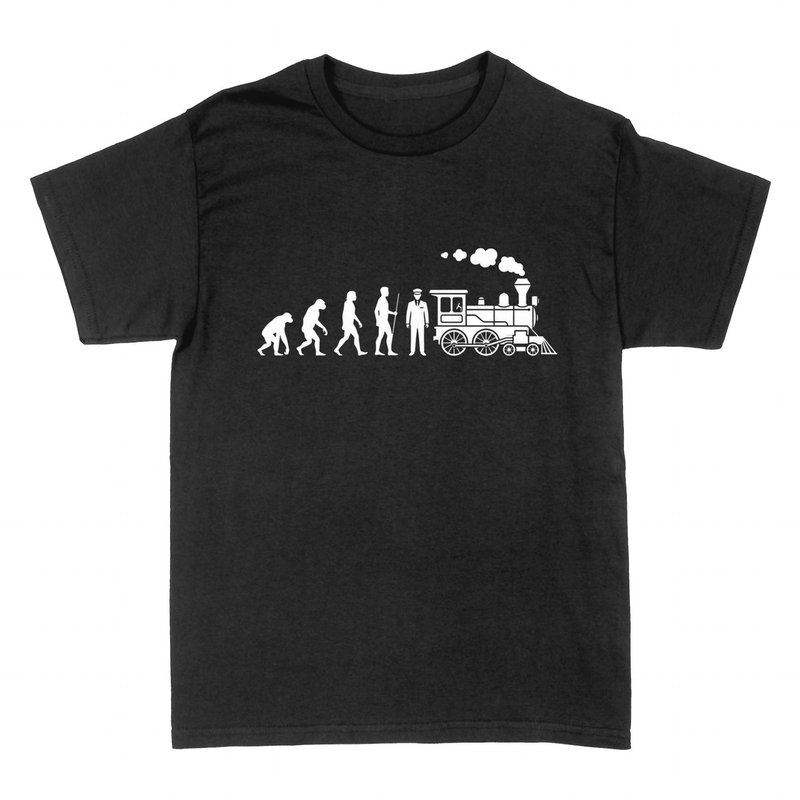 T-shirts: Train Driver Evolution