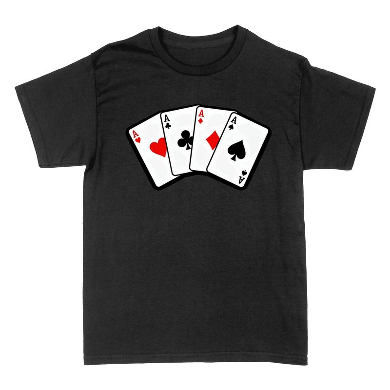 T-shirts: Four Aces - Poker