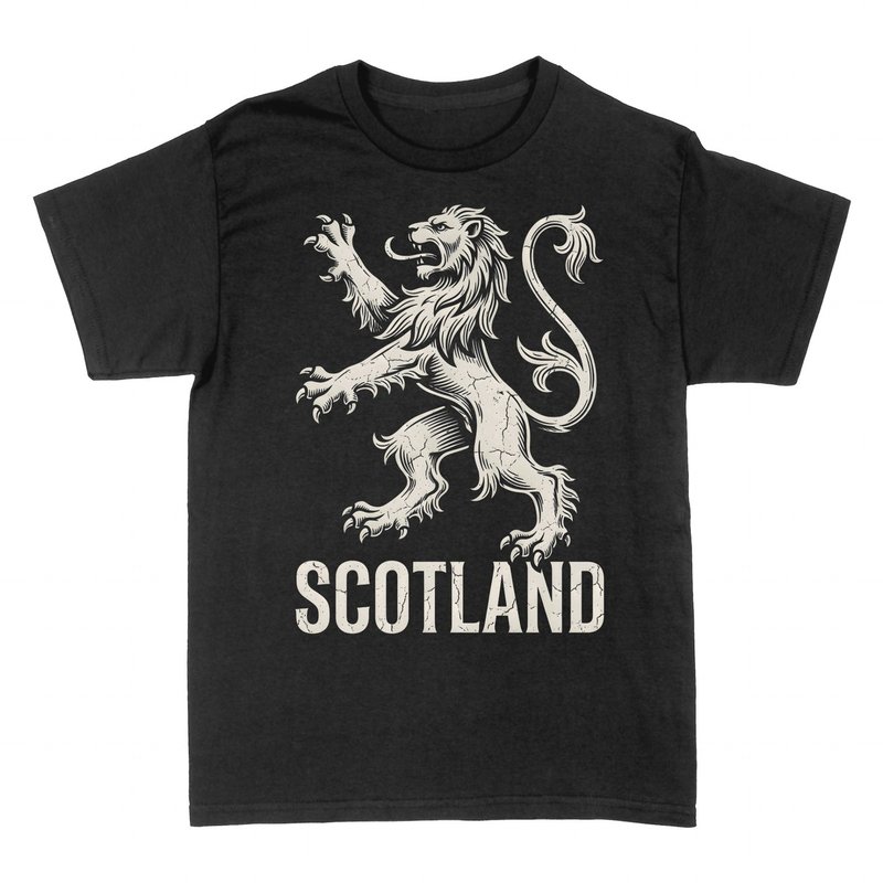 T-shirts: Scotland Rugby Lion Rampant