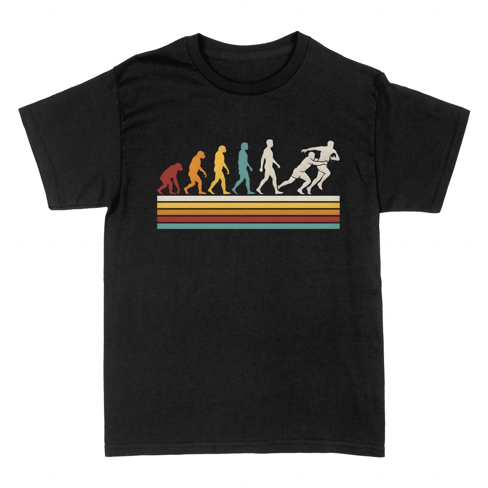 T-shirts: Rugby Evolution Retro Vintage