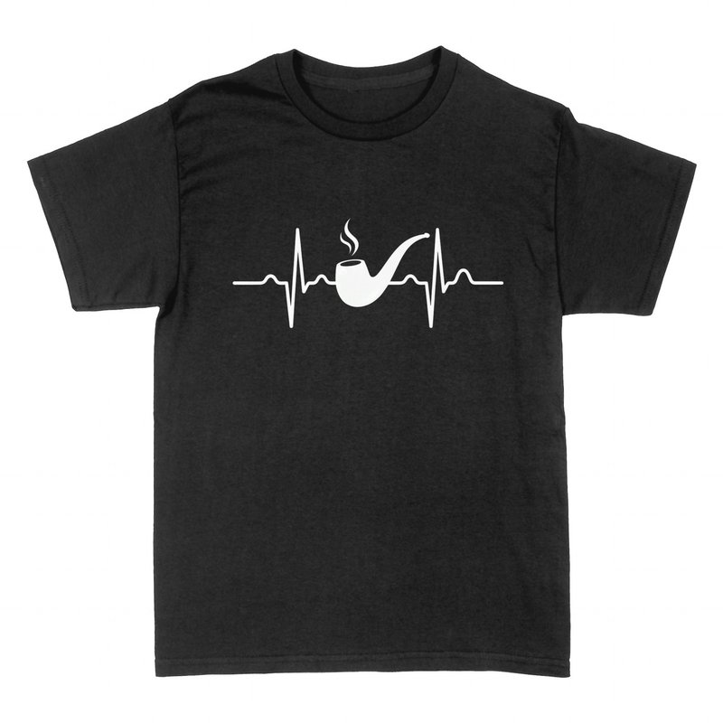 T-shirts: Pipe Smoking Heartbeat Hobby