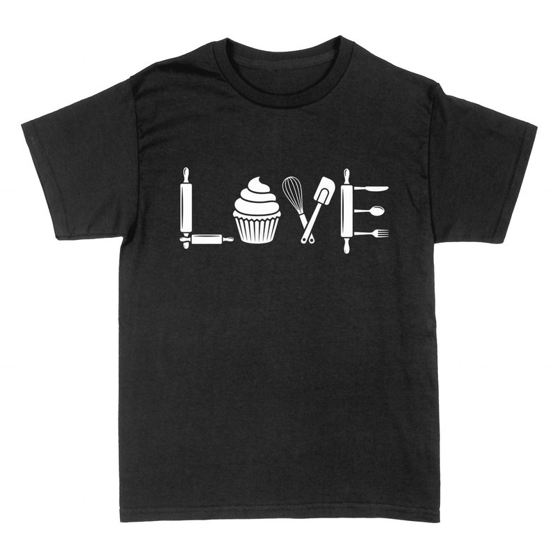 T-shirts: Love for Baking - Baker Gift