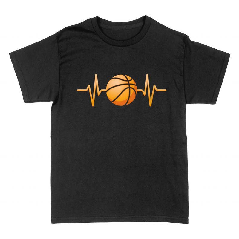 T-shirts: Basketball Heartbeat