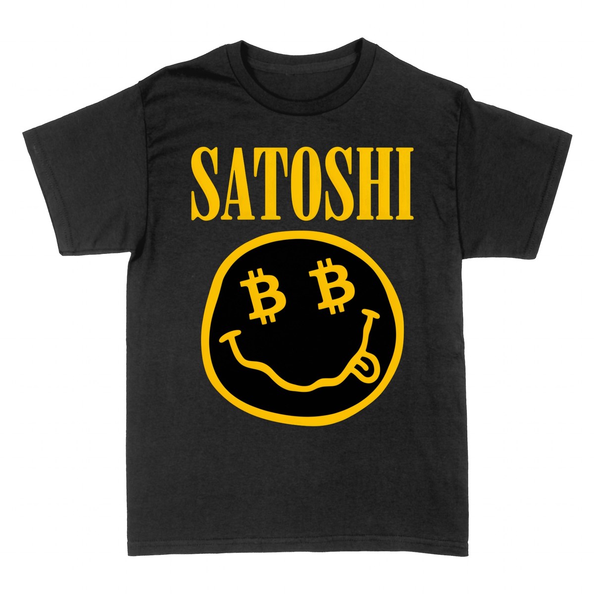 T-shirts: Satoshi Bitcoin Smiley Face