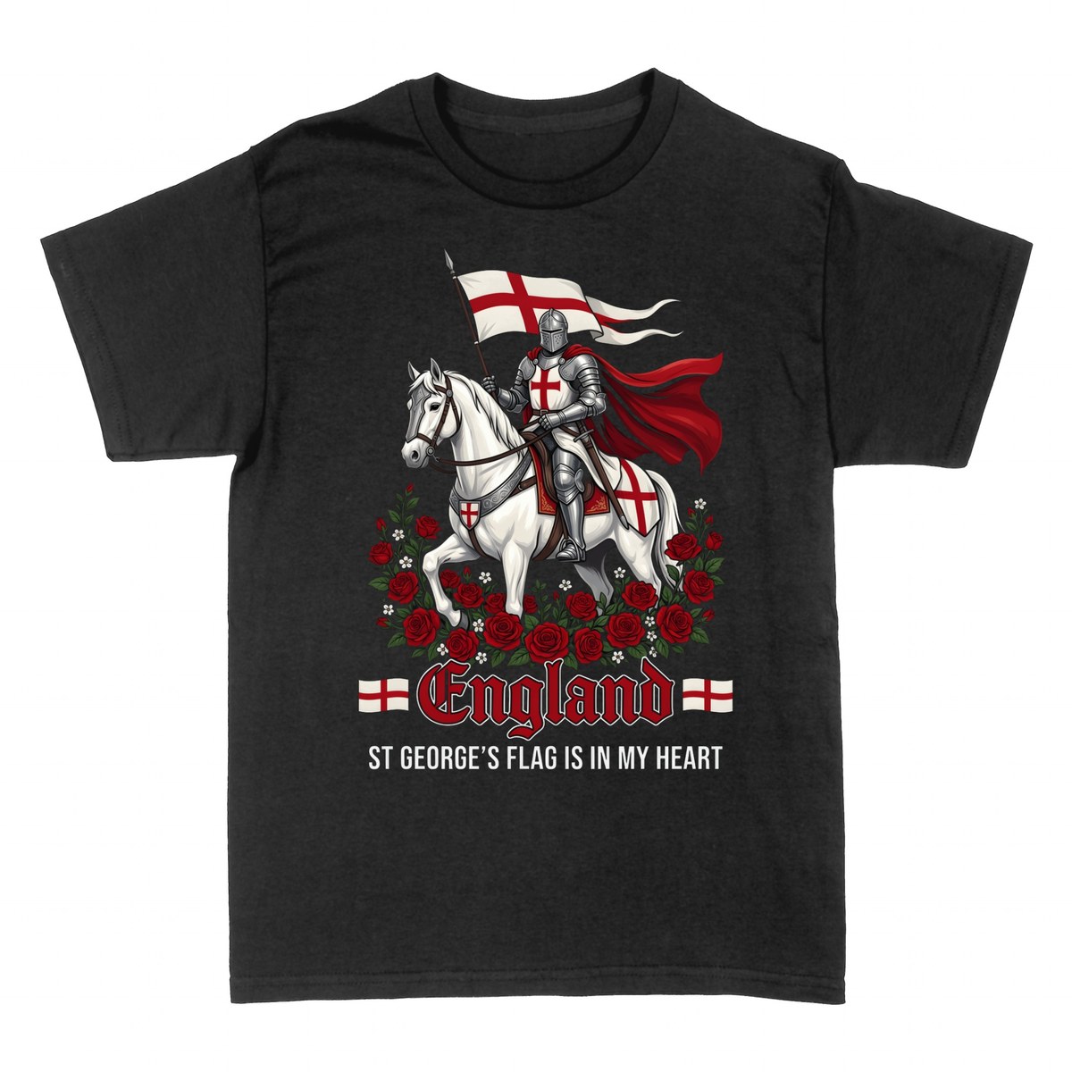 T-shirts: St George's Knight &mdash; Pride of England