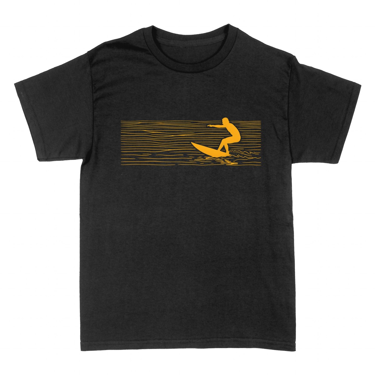 T-shirts: Surfer Riding the Wave