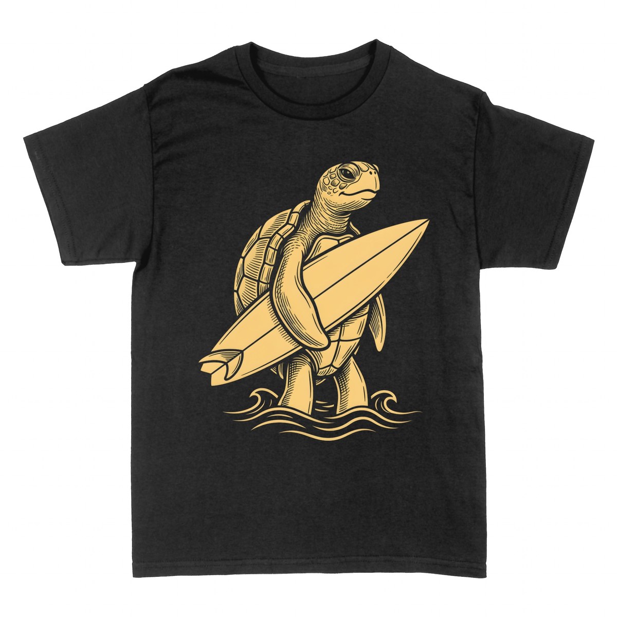 T-shirts: Surfing Turtle &mdash; Spirit of the Wave
