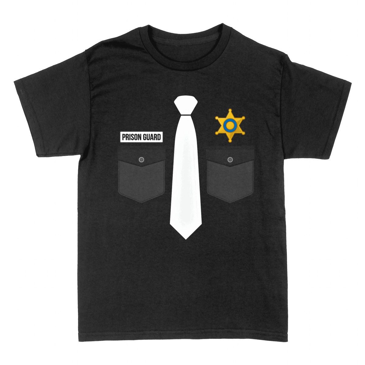 T-shirts: Prison Guard Uniform Badge
